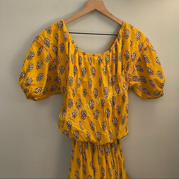 RHODE Yellow Frida Maxi Dress XS - Picture 13 of 16